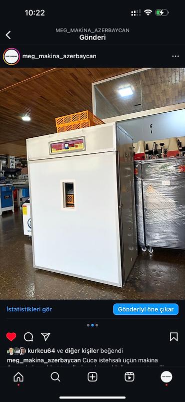İnkubatorlar: 1100 yumurta, Çin — 2