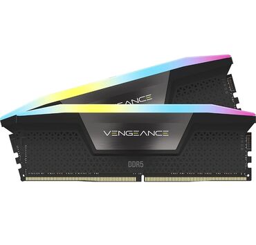 Kompüter ehtiyyat hissələri: Corsair Vengeance RGB 32GB DDR5 6000 MHz RAM AMD EXPO / INTEL XMP Ən
