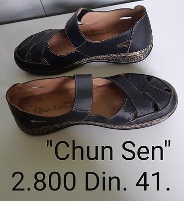 Sandale: Chun Sen ženske kožne sandale - Materijal: prirodna koža (gornjište i — 4