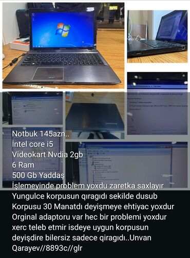 корпус для пк: Yüngülce korpusun qırağıdı şekilde düşüb. Korpusun deyişilmesi 30azn