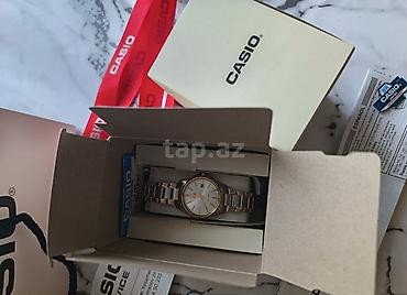 zəncir satisi: Yeni, Qol saatı, Casio, rəng - Gümüşü — 6