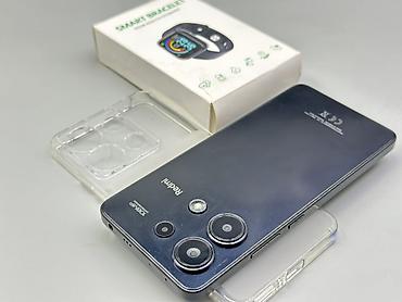 Уюлдук телефондор жана аксессуарлар: Redmi, Redmi Note 13, Колдонулган, 128 ГБ, түсү - Кара, 2 SIM — 8