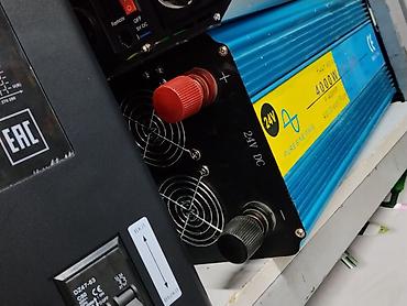 Инверторы: Инвертор 24В DC → 220В AC, чистая синусоида, 4000/8000 Вт - Тип — 2