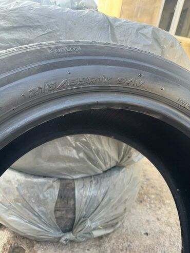 шины hankook бу: Шины 215 / 55 / R 17, Лето, Б/у, Комплект, Легковые, Корея, Hankook