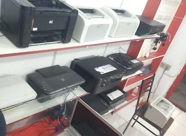 Printerlər: 2ci el her model printerlerin satisi temiri katriclerin dolumu — 1