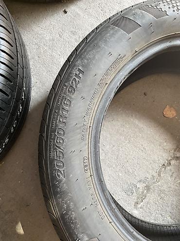 60: Шины 205 / 60 / R 16, Лето, Б/у, 1 шт, Легковые, Корея, Kumho — 2