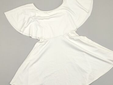 sukienki na wesele biało granatowe: Sukienka, S, stan - Dobry