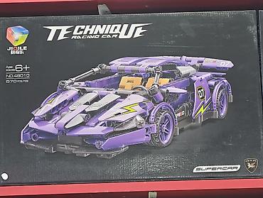 gozel kukla sekilleri: JIQILE Technique Racing Car – Supercar konstruksiya dəsti - Model — 1