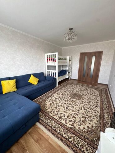 жер уйдон квартира берилет дордой: 1 комната, 50 м², Элитка, 10 этаж, Евроремонт