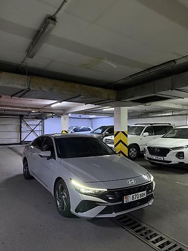 byd e9 2025: Hyundai Avante: 2024 г., 1.6 л, Вариатор, Бензин, Седан — 2