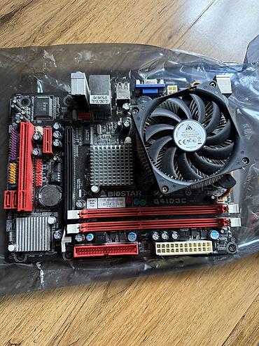 intel core 2: Материнская плата для ПК, Б/у, Biostar — 1