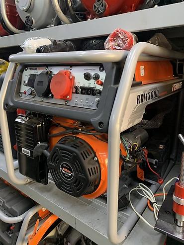 Бензогенератор KEMAGE KM13000 - Мощный одноцилиндровый OHV-двигатель
