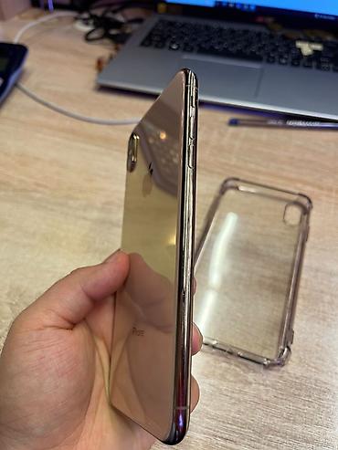 iphone хs max: IPhone Xs Max, 64 GB, Qızılı, Face ID — 3