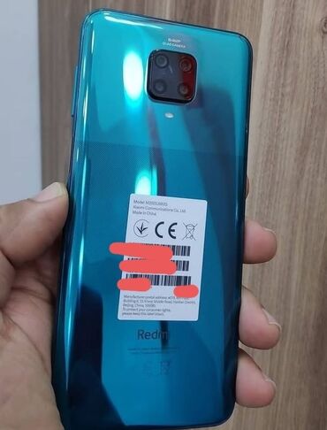 toshiba notebook azerbaycan qiymetleri: Redmi Note 9 Pro Max, 128 ГБ, цвет - Голубой, Отпечаток пальца, Две SIM карты