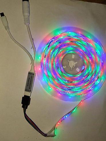 maxi staklene case: RGB LED TRAKA 5M SA KONTROLEROM I NAPAJANJEM 300 LED | *AKO IMATE — 2