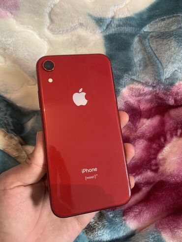 iphone xr чехлы: IPhone Xr, Б/у, 64 ГБ, Красный, Защитное стекло, 85 %