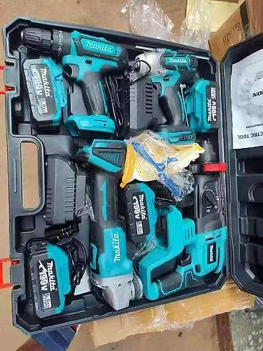 Makita 19V simsiz elektrik alətləri dəsti – çoxfunksiyalı professional