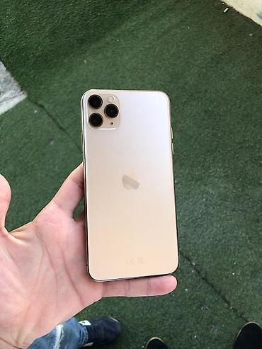 iphone 21: IPhone 11 Pro Max, 64 GB, Qızılı, Zəmanət, Simsiz şarj — 1