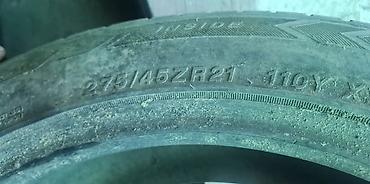 шины таблетки: Шины 275 / 45 / R 21, Лето, Б/у, Внедорожные (АТ/МТ), GoodYear — 2