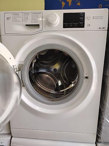 klas 6: Paltaryuyan maşın Hotpoint Ariston, 6 kq, İşlənmiş, Avtomat, Qurutmasız, Kredit yoxdur, Ünvandan götürmə, Pulsuz çatdırılma, Ödənişli çatdırılma — 2