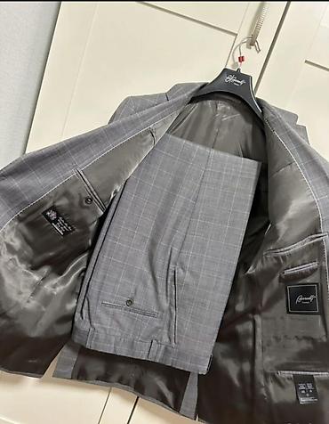 Костюмы: Серый пиджак Barelli Premium Original 100% носил пару раз качество — 6