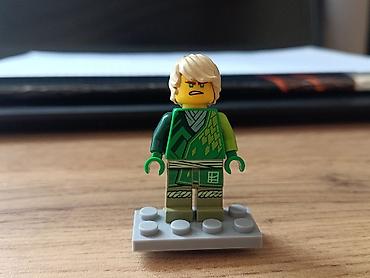 kaktus oyuncaq: LEGO minifiqur – NINJAGO Lloyd (yaşıl ninja) - Rəng palitrası: yaşıl — 1