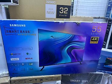 Телевизоры: Телик Телевизоры Samsung Android 13 с голосовым управлением, 55 — 2