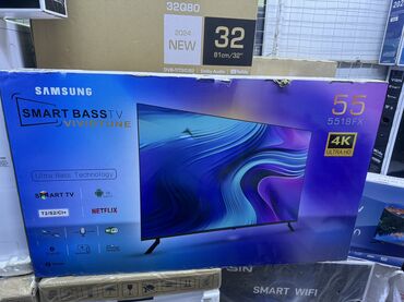 Телевизоры: Телик Телевизоры Samsung Android 13 с голосовым управлением, 55 — 3