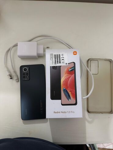 Xiaomi: Xiaomi, Redmi Note 12 Pro 5G, Б/у, 256 ГБ, цвет - Черный, 2 SIM