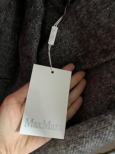 Айымдардын кийими: Женское пальто +жилет Max Mara в элегантном сером оттенке. Модель — 3