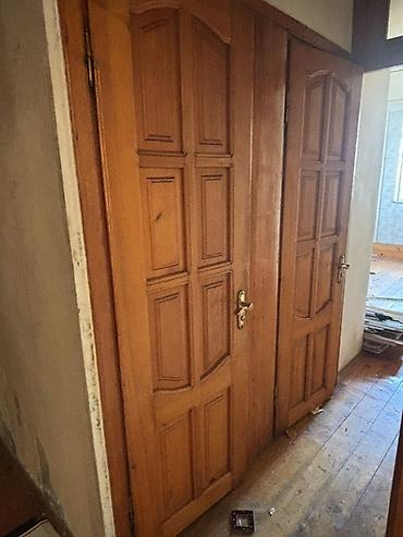 Taxta daxili qapılar dəsti - Material: tam ağac (təbii teksturalı)