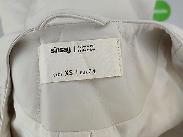 sinsey kurtki: Sinsay, Kurtka skórzana damska, rozmiar XS — 4