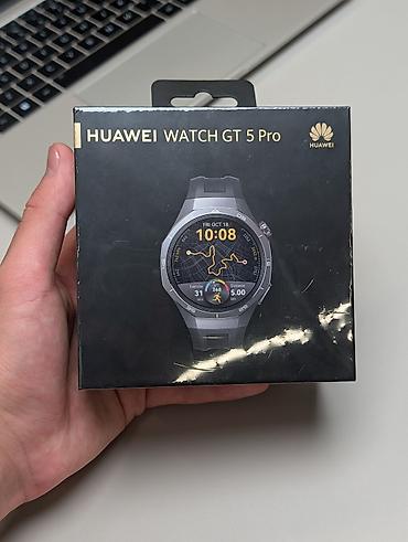 Huawei: Huawei Watch GT 5 Pro 46ММ Новый запечатанный. Минимальный торг — 1