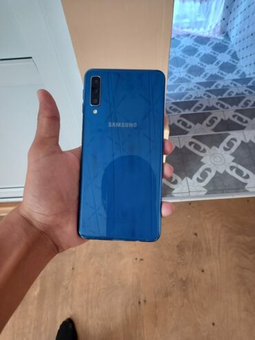2 el telefon iphone: QMobile Noir A750, 64 ГБ, цвет - Синий, Сенсорный, Отпечаток пальца, Face ID