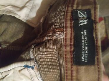 джинсовое платье zara: Джинсы Zara,30р, песочный цвет — 2