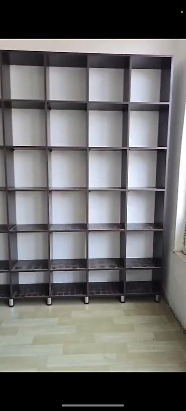 Rəf vitrinləri: Mağaza üçün modul rəf sistemi - Material: laminat/LDSP ağac əsaslı — 6