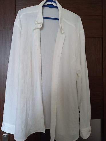 kişi jileti: Köynək, Defacto, 2XL, rəng - Bej — 6