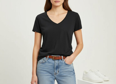 długie t shirty: PULL&BEAR, Футболка жіноча, розмір XS