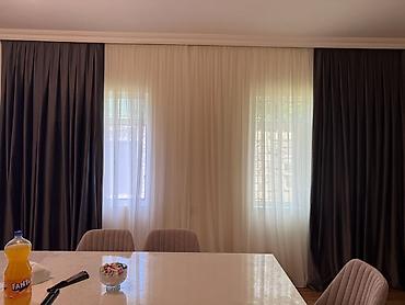 pərdə modelləri 2021: Yeni, Pərdə, rəng - Boz, Pulsuz çatdırılma — 2