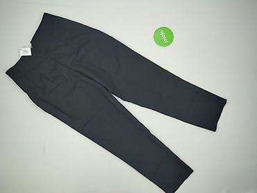 lniane spodnie pull and bear: Spodnie materiałowe damskie, rozmiar M — 3