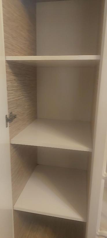 Mebel: İşlənmiş, 3 qapılı, Siyirməli, Ağ, Açılan, Düz dolab — 5