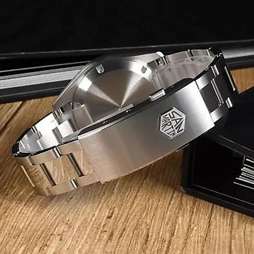 Ručni satovi: San Martin SN0129 GMT - 39mm - Bela - Seiko NH34 — 9