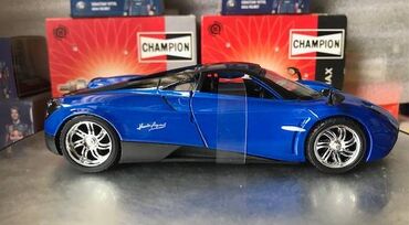 Avtomobil modelləri: Коллекционная модель Pagani Huayra blue 2012 MOTORMAX Art : 79312 — 12