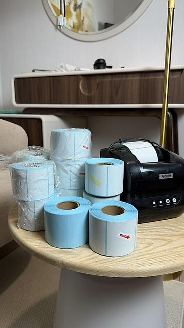 Торговые принтеры: Термопринтер этикеток Xprinter + комплект рулонов - Модель: Xprinter — 2