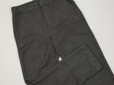 koronkowe spodnie: Material trousers, F&F, 11 years, 140/146, condition - Good