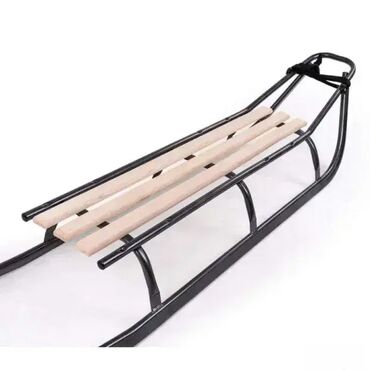 Ostali zimski sportovi: *** AKCIJA *** #2292 Kvalitetne Metalne Sanke 110cm; Dimenzije: L 110 — 2