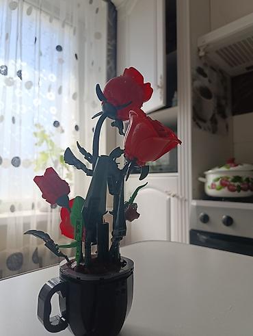 копии картин: Конструктор-цветок «Rose Eternal Flower» в кашпо - Декоративная — 2
