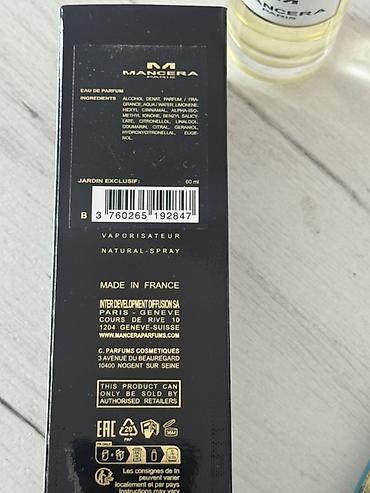 dupont parfüm: Mancera Paris Jardin Exclusif – Eau de Parfum - Həcm: 60 ml (2 fl.oz) — 3