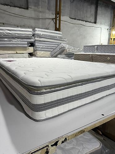 naduvnoy matras: Ortopedik yaylı döşək - İkiqat qatlı üst komfort layı: yumşaq — 1