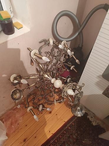 qəd: Çılçıraq, 10 və daha çox lampa, Metal — 1